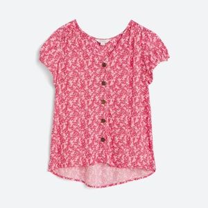 Pink Market & Spruce Blouse